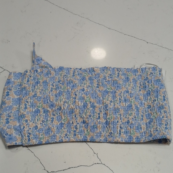 ZAFUL Green, Blue, and Floral Women's Tops Set - Picture 9 of 14